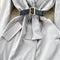 Irregular Design Bow-tie Suit Jacket