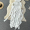 Fairy Ruffled Lace-up Slip Dress