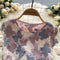 Butterfly Crochet Hollowed Lace Dress