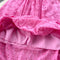 Off-shoulder Hollowed Pleated Dress
