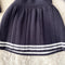 Bow Sweater&Pleated Skirt Knitted 2Pcs
