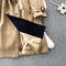 Blazer Collar Knee-length Trench Coat