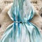 Fairy Tie-dye Printed Halter Dress