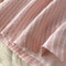 Striped Lace-up Shirt Jumpsuit