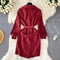 Korean Solid Color Trench Dress