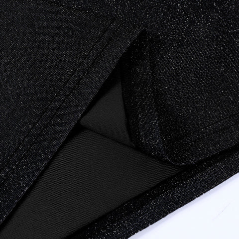 Sequined Cross Strap Party Dress