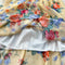 Mori Flared Sleeve Floral Chiffon Dress
