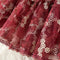 Crochet Lace Puff Sleeve Cake Dress