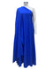 Solid Color One-shoulder Halter Beach Dress