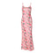 Pink Floral Printed Slip Dress