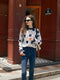 Sweetie Heart-shaped Jacquard Knitwear