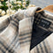 British Style Plaid Thermal Trench Coat