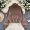 Simple Design Delicate Knitted Sweater