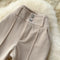 High-end Draped Flare Casual Pants