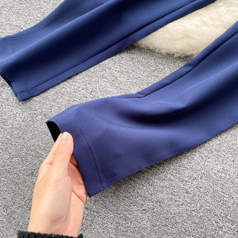 Bow Blazer&Trousers OL 2Pcs