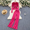 High-end Cardigan&Trousers Knitted 2Pcs