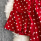 Vintage Polka Dot Ruffled Dress