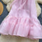 Fairy Loose-fit Pink Puffy Dress