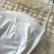 Elegant Patchwork White Slip Dress