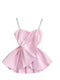 3d Ruffled Solid Color Camisole