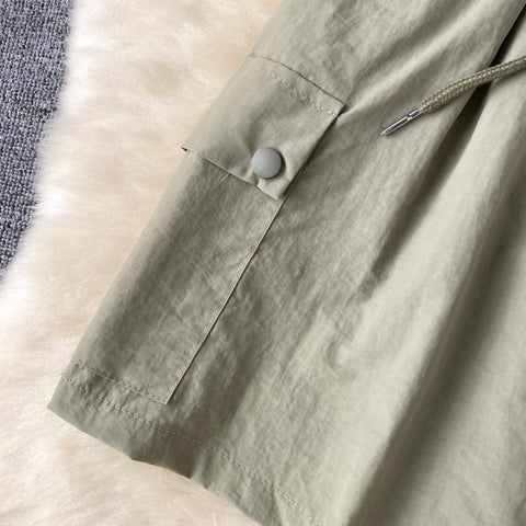 Chic Shirt&Skirt Drawstring 2Pcs