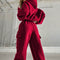 Hoodie&Draped Trousers Oversized 2Pcs