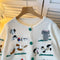 Sweetie Animal Embroidered Cardigan