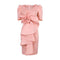 Niche 3D Ruffled One-step Dress