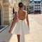 Elegant Bow-tie Backless Slip Dress