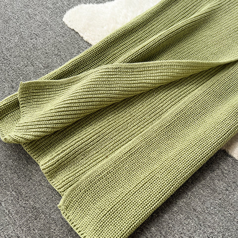 Twisted Cardigan&Skirt Thermal 2Pcs