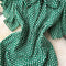 Polka Dot Fishtail Ruffled Shirt Dress