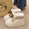 Waterproof Non-slip Lace Snow Boots