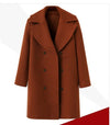 Premium Double-breasted Tweed Trench Coat