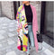 Niche Abstract Printed Tweed Coat