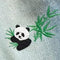 Cutie Panda Embroidered Straight Jeans