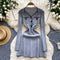 Elegant Waist-slimming Knitted Dress