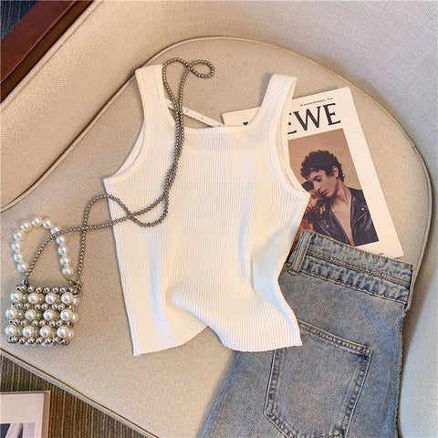 Chic Monogram Threaded Camisole
