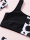 Summer Retro Polka Dot Spot Swimsuit