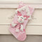 Pink Sequin Christmas Kids Stocking