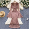 High-end Flared Sleeveless Lace Dress