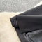 Vintage Lapeled Black Trench Coat