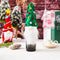 Wine Bottle Cover Christmas Decorations