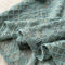 V-neck Green Lace Party Dress