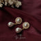 Silver Needle Plated Pearl Earrings