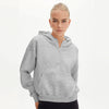 Fashion Half-zipped Hooded Sweatshirt