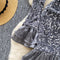 Elegant Sequined Ruffle Cuff Dress