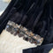 Sequin Fringed Cardigan & Skirt 2Pcs