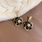 Pearls And Diamonds Camellia Earrings