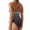 Gold Dust Retro Halter Swimwear