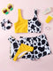 Summer Retro Polka Dot Spot Swimsuit